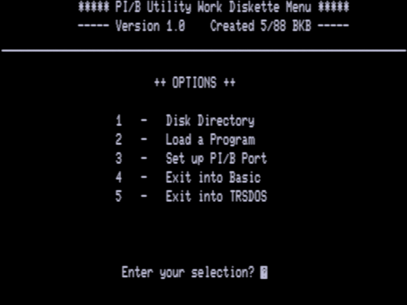 Screen shot